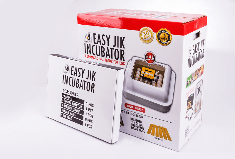 دستگاه جوجه کشی خانگی ایزی جیک 42 عددیeasyjik — تصویر ۳