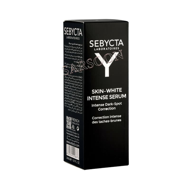 سرم ضد لک سبیکتا مدل Skin White حجم 30 میلی لیتر Sebycta Skin White Intense Serum 30ml — تصویر ۲