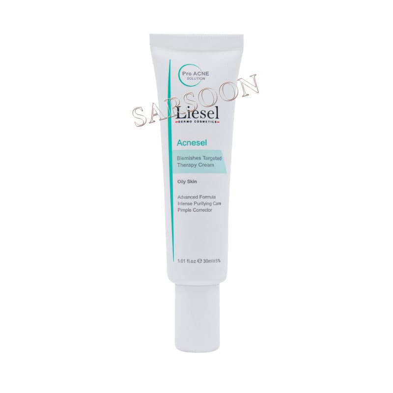 کرم ضد جوش آکنه سل لایسل 30 میلی لیتر Liesel Acnesel Anti Acne cream 30 ml
