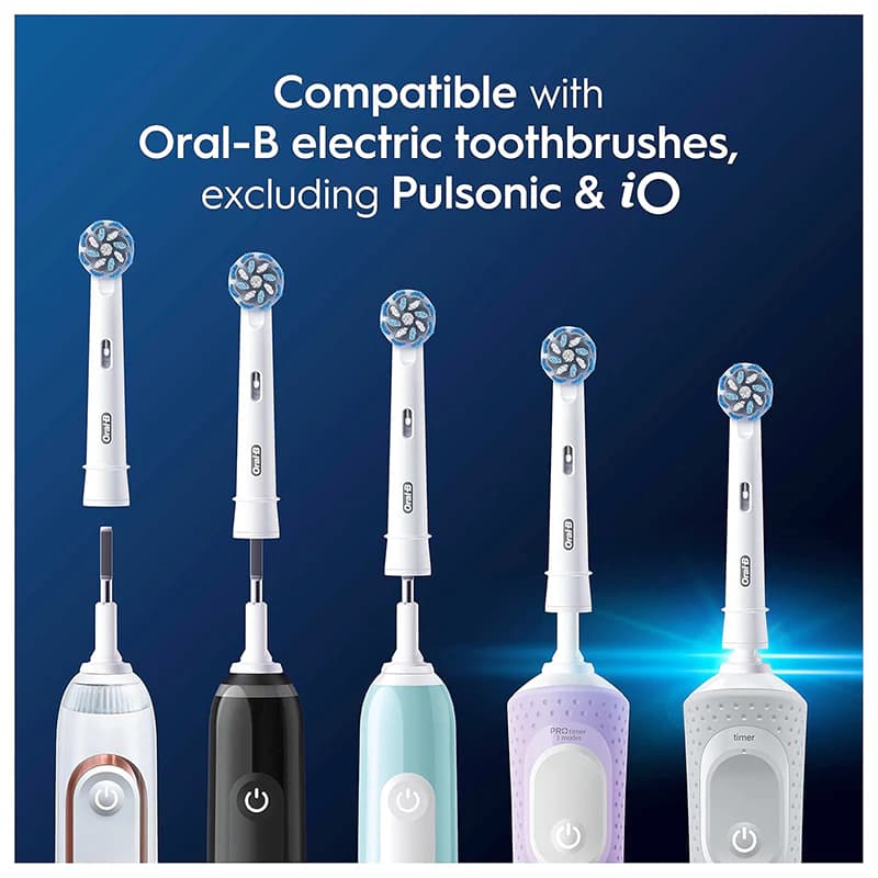 یدک مسواک برقی اورال بی Oral-B PRO SENSITIVE بسته 8 عددی — تصویر ۲