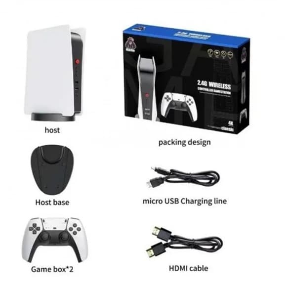 کنسول کلاسیک Game 2.4 Wireless Game Console 4K Classic — تصویر ۲