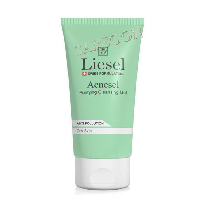ژل شستشوی پوست چرب آکنه سل لایسل 150 میلی لیتر Liesel Acnesel Purifying Cleasing Gel 150 ml