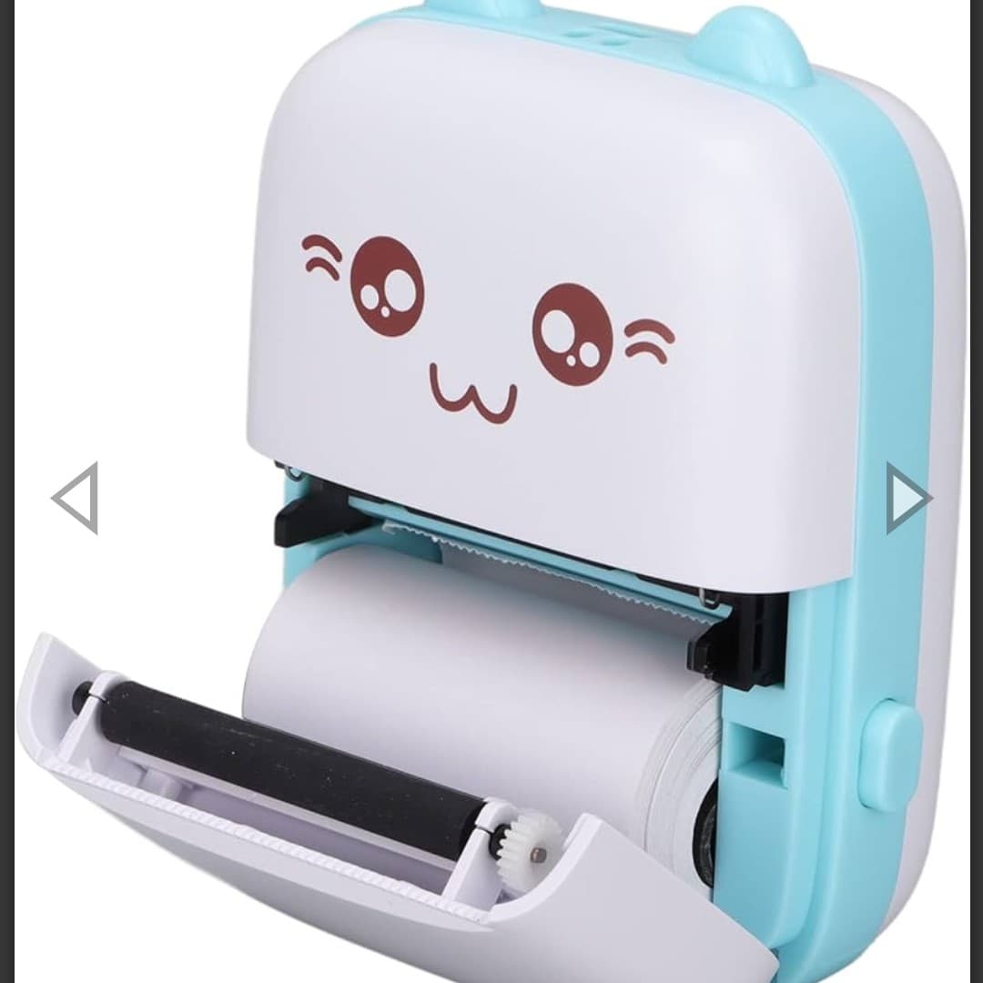 مینی پرینتر حرارتی مدل خرگوشی – مینی پرینتر Printer A8C — تصویر ۲