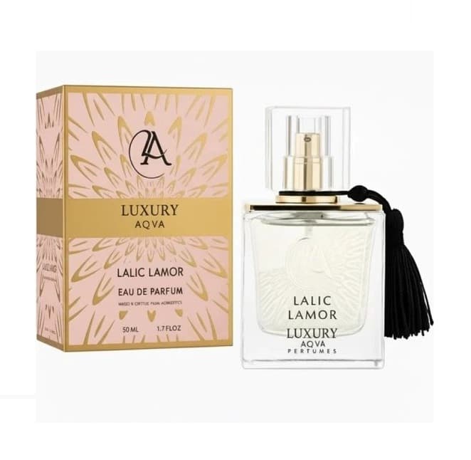 ادکلن زنانه لاکچری آکوا رایحه لالیک لامور 50ml