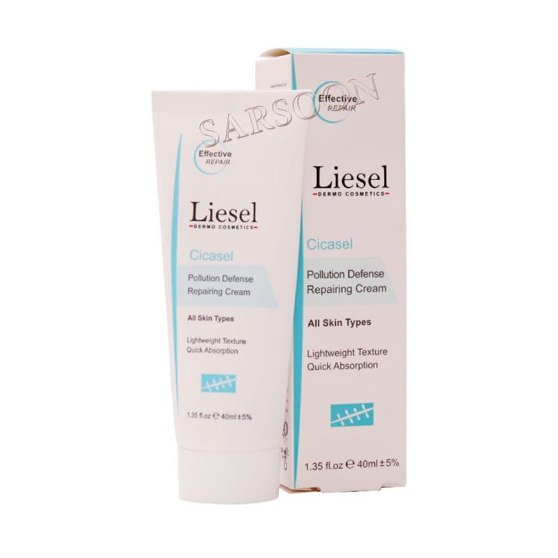کرم ترمیم کننده سیکاسل لایسل 40 میلی لیتر Liesel Cicasel Repairing Cream 40 ml
