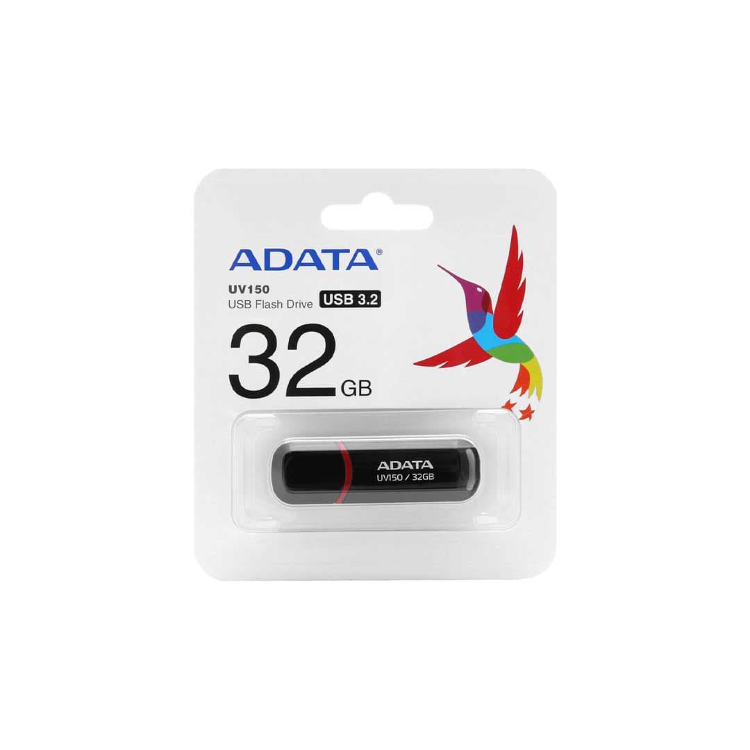 فلش Adata مدل UV150 USB3.2 با ظرفیت 32 گیگابایت – قرمز