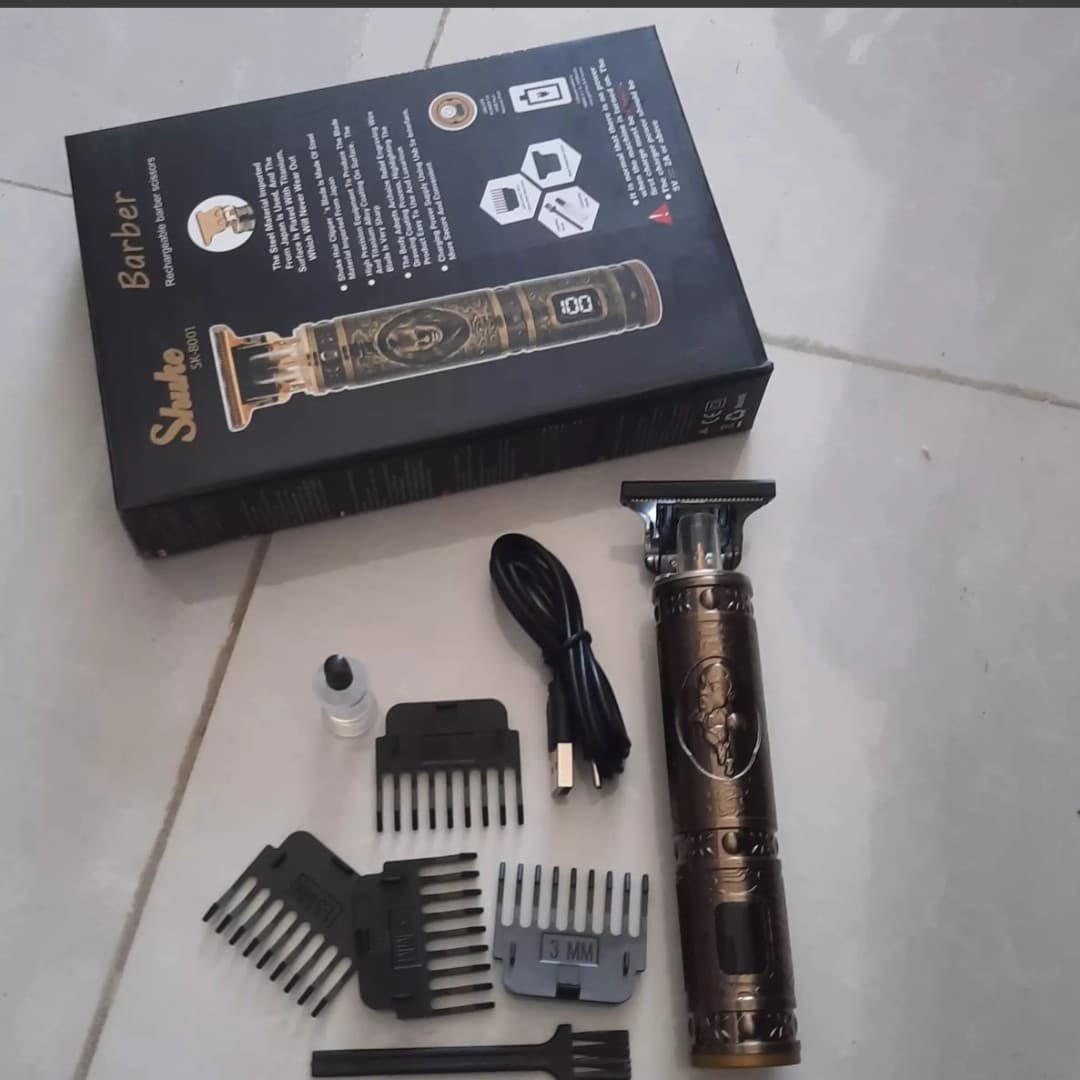 ریش تراش دیجیتالی shuke مدل sk-8001 — تصویر ۵