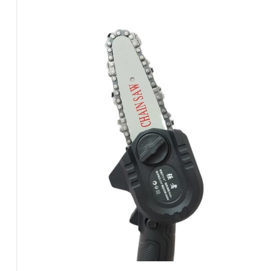 اره برقی شارژی قدرتی (اره زنجیری) برند CHAIN SAW مدل 21V با تیغه 10 سانتی متری (4 اینچ) — تصویر ۶