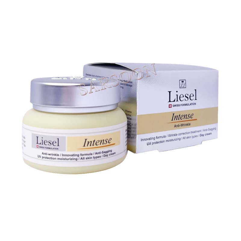 کرم ضد چروک قوی اینتنس روز لایسل 50 میلی لیتر Liesel Intense Anti Wrinkle Day Cream 50 ml