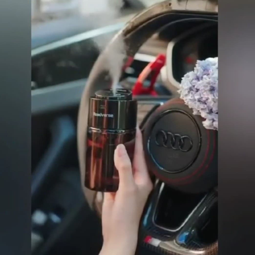 جدیدترین مدل خوشبو کننده چندکاره خودرو مدل Roadverse Starry Sky Projection Smart Car Diffuser — تصویر ۶