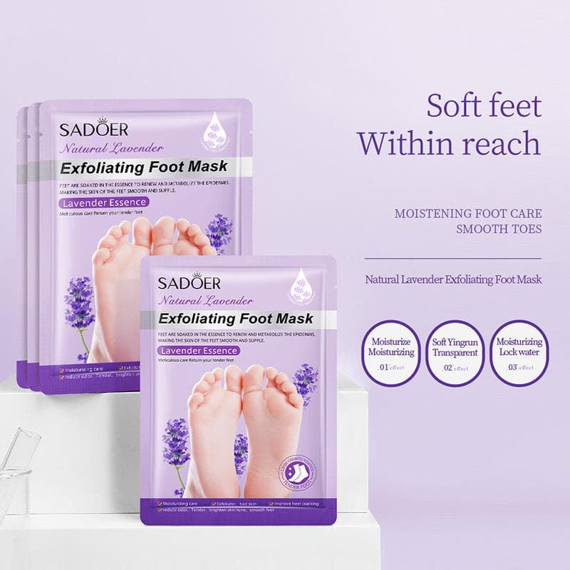 ماسک پوشیدنی پا سادور مخصوص لایه‌برداری عمیق و بازسازی Sadoer Lavender حجم 35 گرم — تصویر ۵
