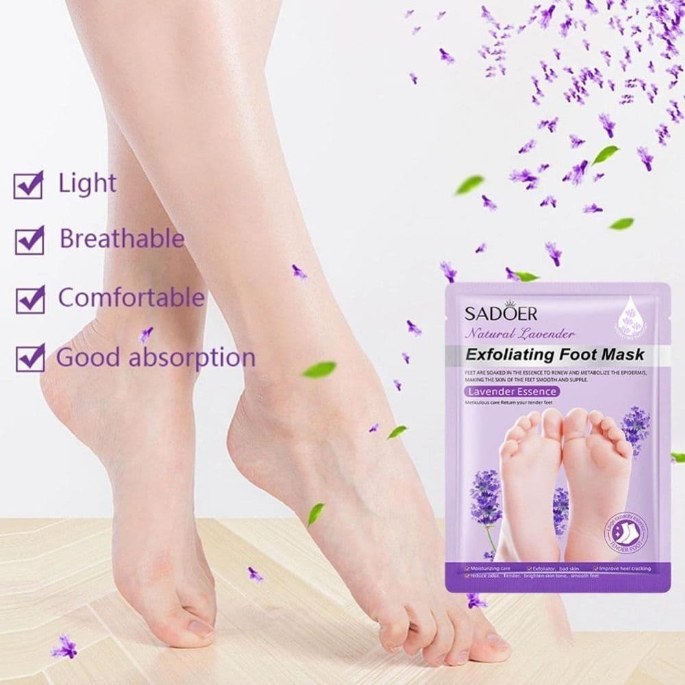 ماسک پوشیدنی پا سادور مخصوص لایه‌برداری عمیق و بازسازی Sadoer Lavender حجم 35 گرم — تصویر ۳