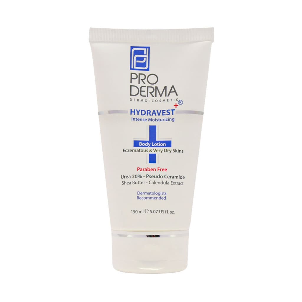 لوسیون بدن حاوی 20 درصد اوره پرودرما پوست خشک و حساس 150 میلی لیتر Proderma 20% Urea Body Lotion 150 ml