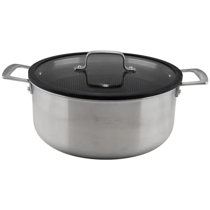 قابلمه استیل MGS طرح کف لیزری مدل PS3123 سایز 28 — تصویر ۲