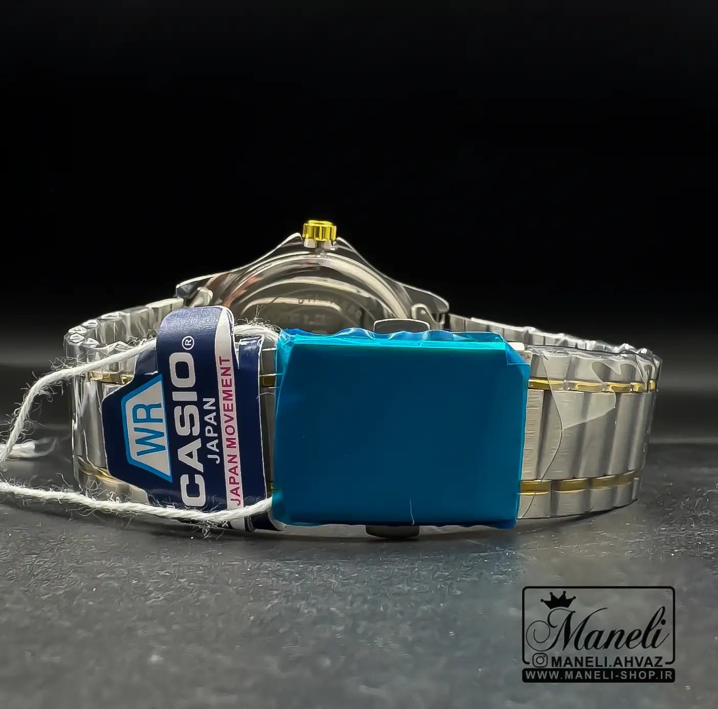ساعت (کاسیو) casio مردانه دورنگ سیلور و طلایی — تصویر ۳