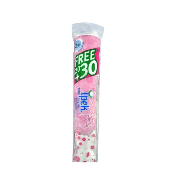 پد پاک کننده آرایش ایپک مدل Cotton بسته 150 عددی