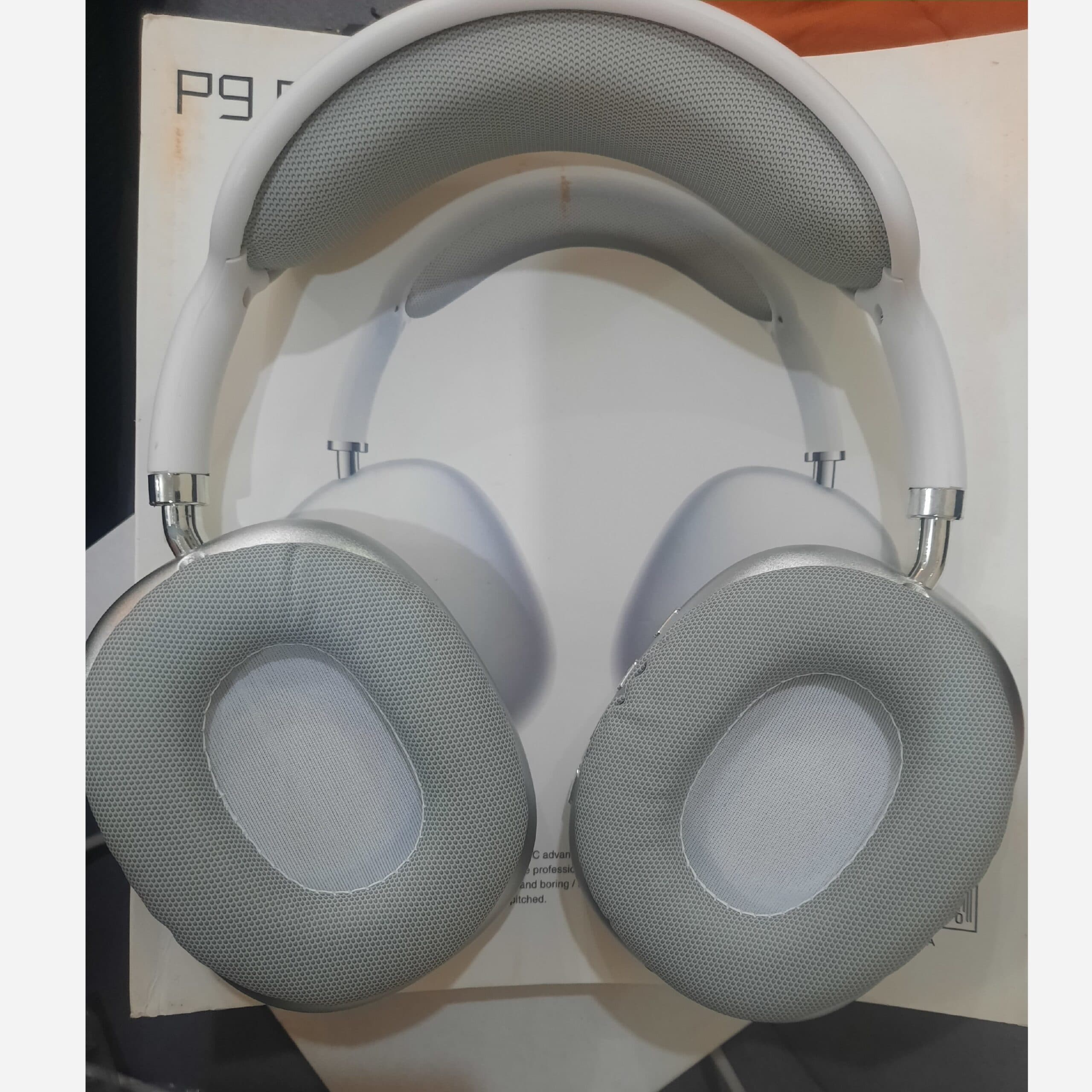 هدفون اپل p9 pro max کیفیت عالی – نقره ای — تصویر ۶