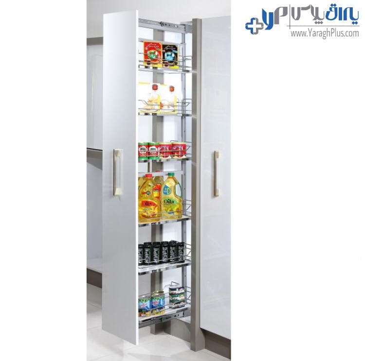 ﺳﻮﭘﺮ وسط کابینت کمدی ﺑﺎ ریل ساده آدلان مدل آرنا