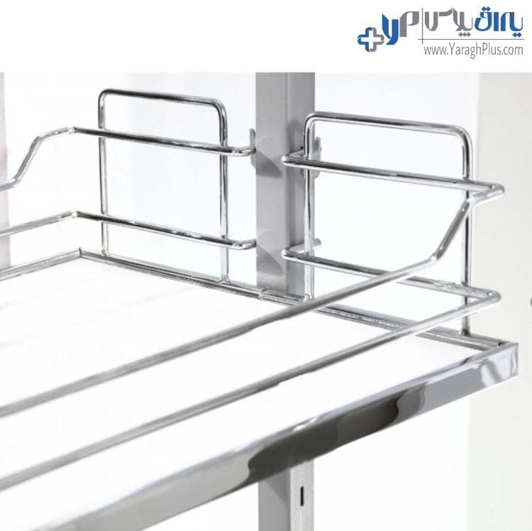 ﺳﻮﭘﺮ وسط کابینت کمدی ﺑﺎ ریل آرام‌بند آدلان مدل آرنا — تصویر ۴
