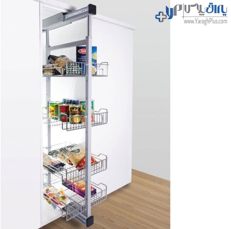 ﺳﻮﭘﺮ وسط کابینت کمدی طرح آلمانی ﺑﺎ ریل آرام‌بند آدلان مدل راﯾﺎن