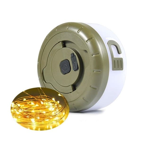 ریسه چراغ کمپینگ 8 متری برند STRING LIGHTS مدل YD-2314 (خورشیدی)