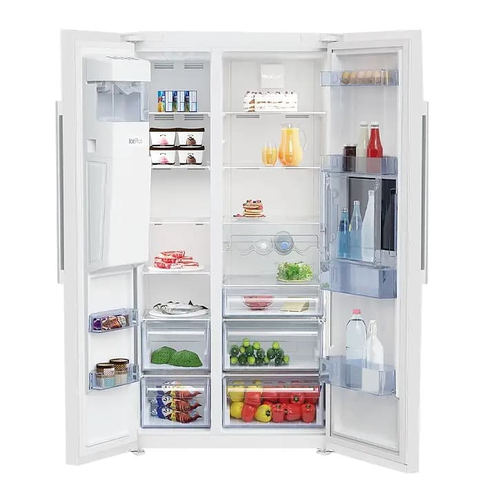 یخچال و فریزر ساید بای ساید بکو مدل GN162341 XBN — تصویر ۵