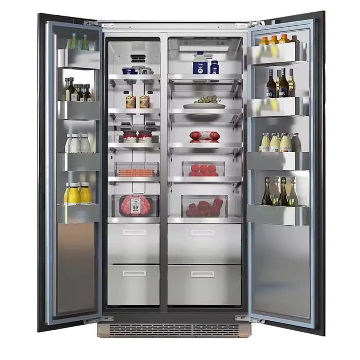 یخچال فریزر ساید بای ساید توکار مونوگرام MBRF 550 XGE — تصویر ۴
