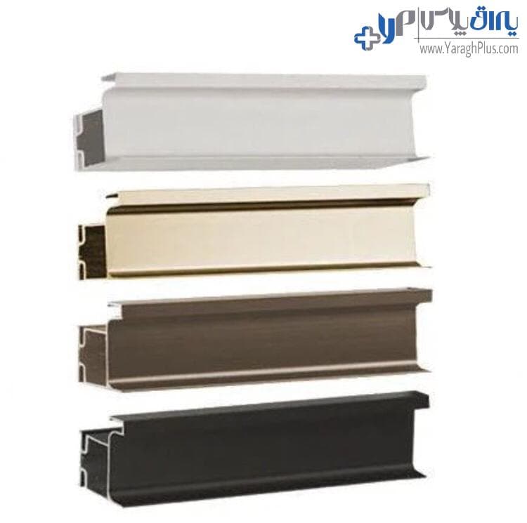 دستگیره شاخه‌ای مخفی L فرم کمدی 3 متری فانتونی L221 – L222 – L223 – L224