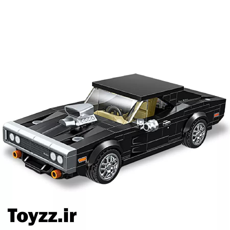 ساختنی لگو ماشین برند سمبو بلاک مدل SEMBO BLOCK FAMOUS CAR 714564 — تصویر ۳