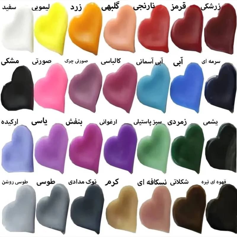 رنگ شمع مانا 25 گرمی زرد لیمویی — تصویر ۲
