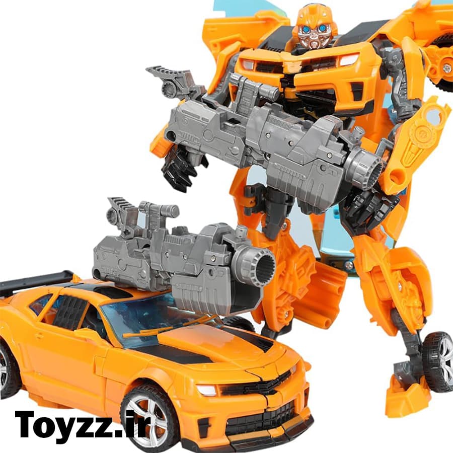 ماشین تبدیل شونده ترانسفورمرز مدل بامبلبی BUMBLEBEE کد H-602 — تصویر ۳