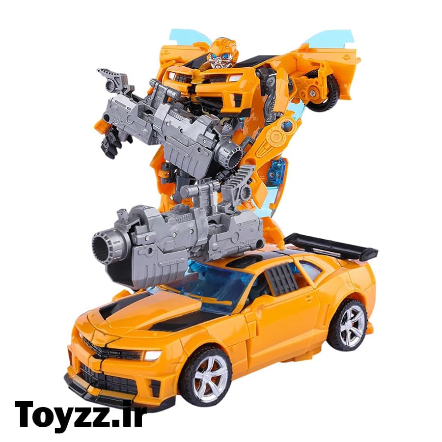 ماشین تبدیل شونده ترانسفورمرز مدل بامبلبی BUMBLEBEE کد H-602 — تصویر ۲