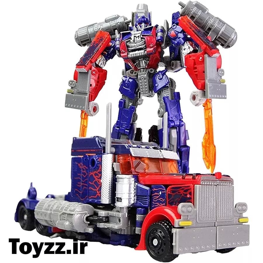 ماشین تبدیل شونده ترانسفورمرز مدل آپتیموس پرایم Optimus Prime کد H601 — تصویر ۳