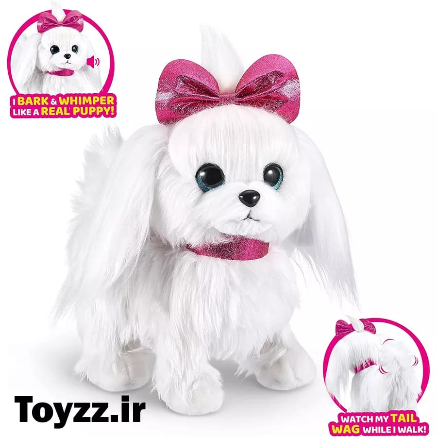 سگ قلاده دار پولیشی رباتیک برند زورو مدل Lil Paw Paw Puppy — تصویر ۲