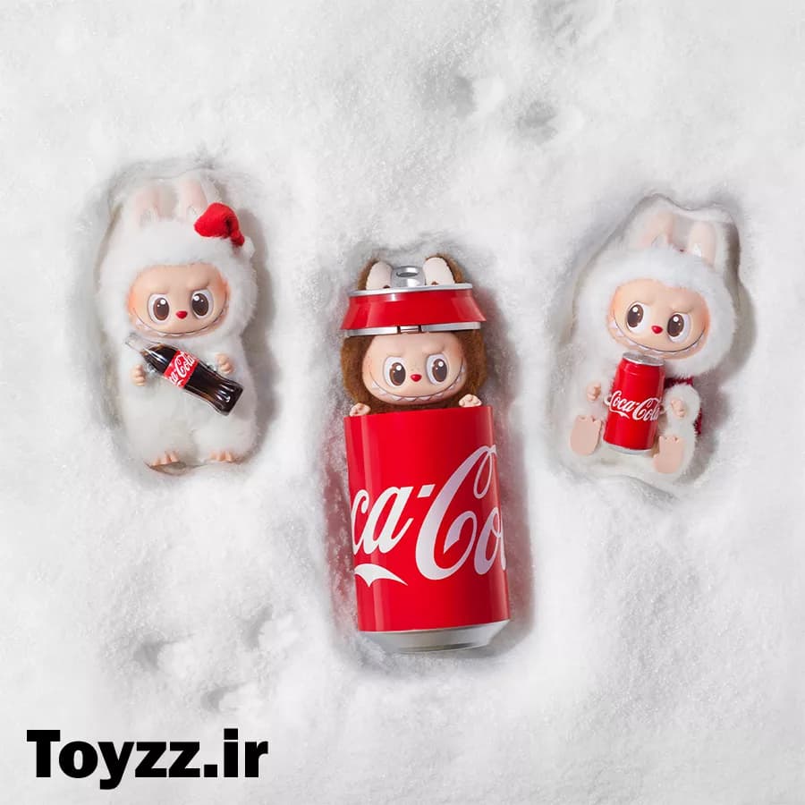 عروسک شانسی لبوبو کوکاکولا مدل POP MART LABUBU THE MONSTERS COCA-COLA — تصویر ۷