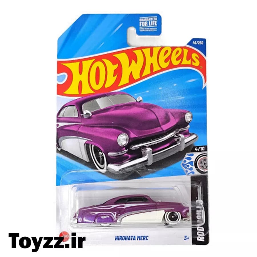 ماکت ماشین هات ویلز مدل HIROHATA MERC سری ROD SQUAD