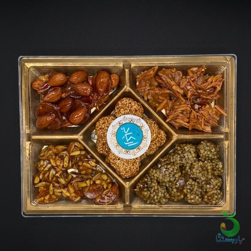 سوهان عسلی پنج مغز آرکاد