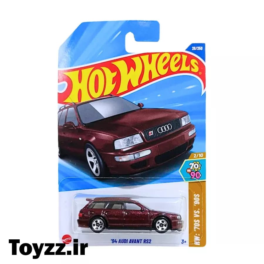 ماکت ماشین هات ویلز مدل 94 AUDI AVANT RS2 سری HW 70 VS 90S