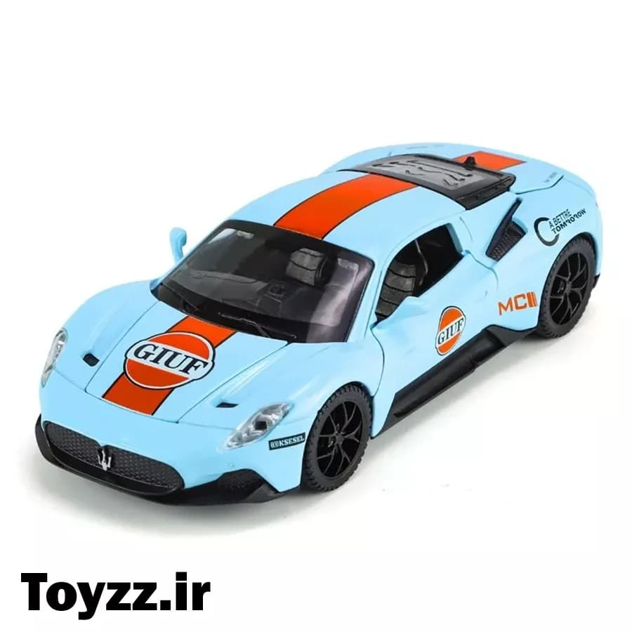 ماکت ماشین فلزی طرح مازراتی مدل Maserati MC20 GIUF edition