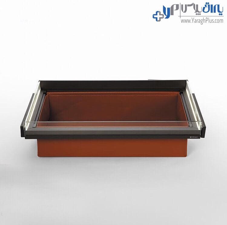 باکس چرمی ریلی داخل کمد لباس با بدنه LED قابل رگلاژ آرام بند یونی هاپر WS4162