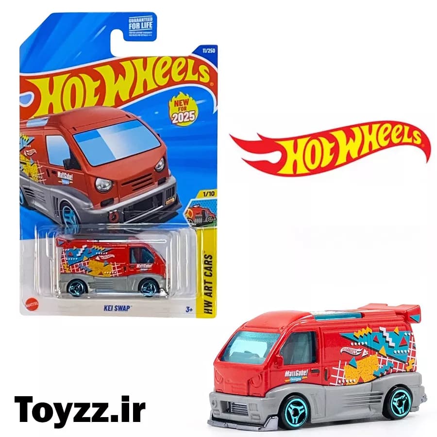 ماکت ماشین هات ویلز مدل KEI SWAP سری HW ART CARS — تصویر ۲
