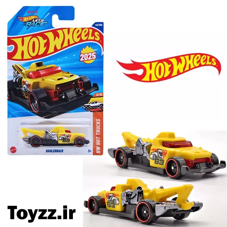 ماکت ماشین هات ویلز مدل HAULERBACK سری HW HOT TRUCKS — تصویر ۲
