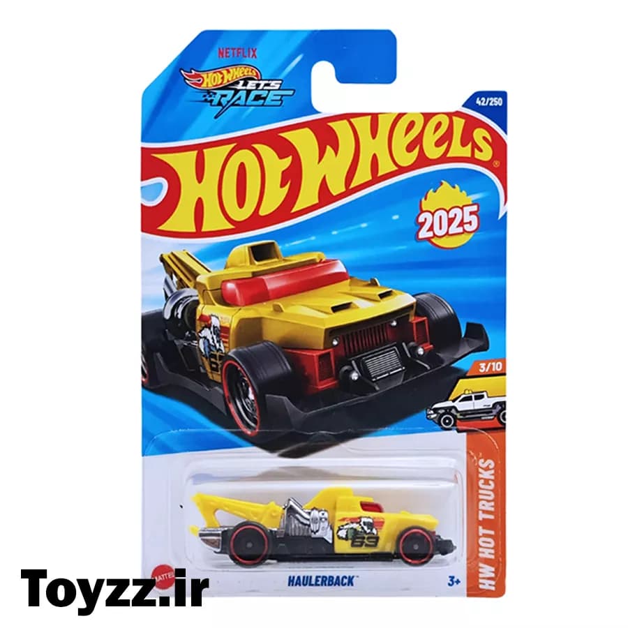 ماکت ماشین هات ویلز مدل HAULERBACK سری HW HOT TRUCKS