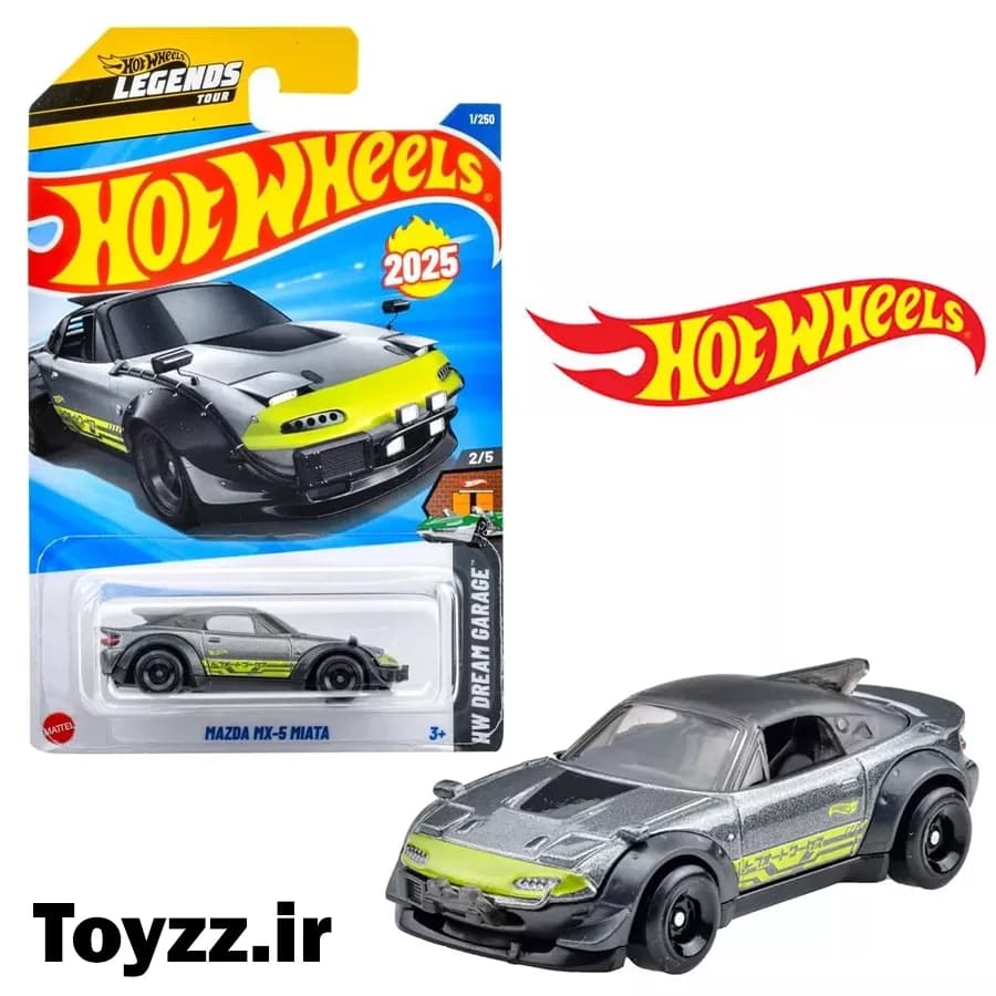 ماکت ماشین هات ویلز مدل مزدا MAZDA MX-5 MIATA سری HW DREAM GARAGE — تصویر ۲