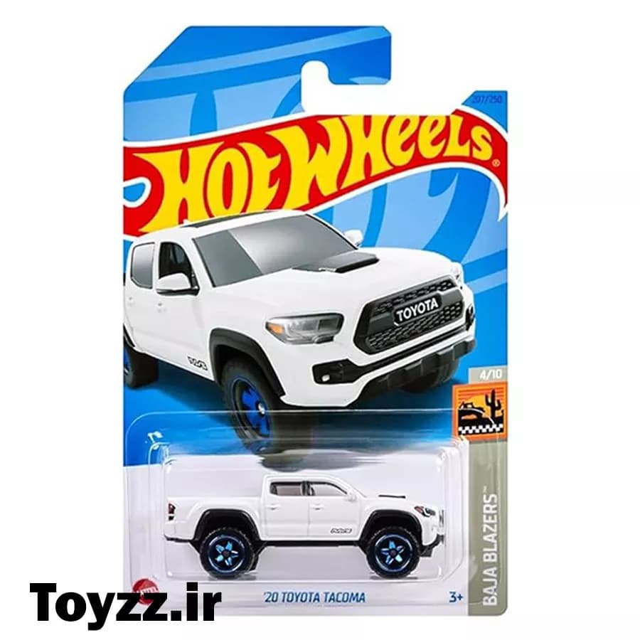 ماکت ماشین هات ویلز مدل تویوتا 20 TOYOTA TACOMA سری BAJA BLAZERS