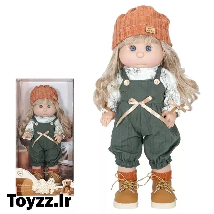 عروسک دست ساز دختر مدل CUTE BABY SO LOVELY کد 8811-7 ارتفاع 40 سانتی متر — تصویر ۲