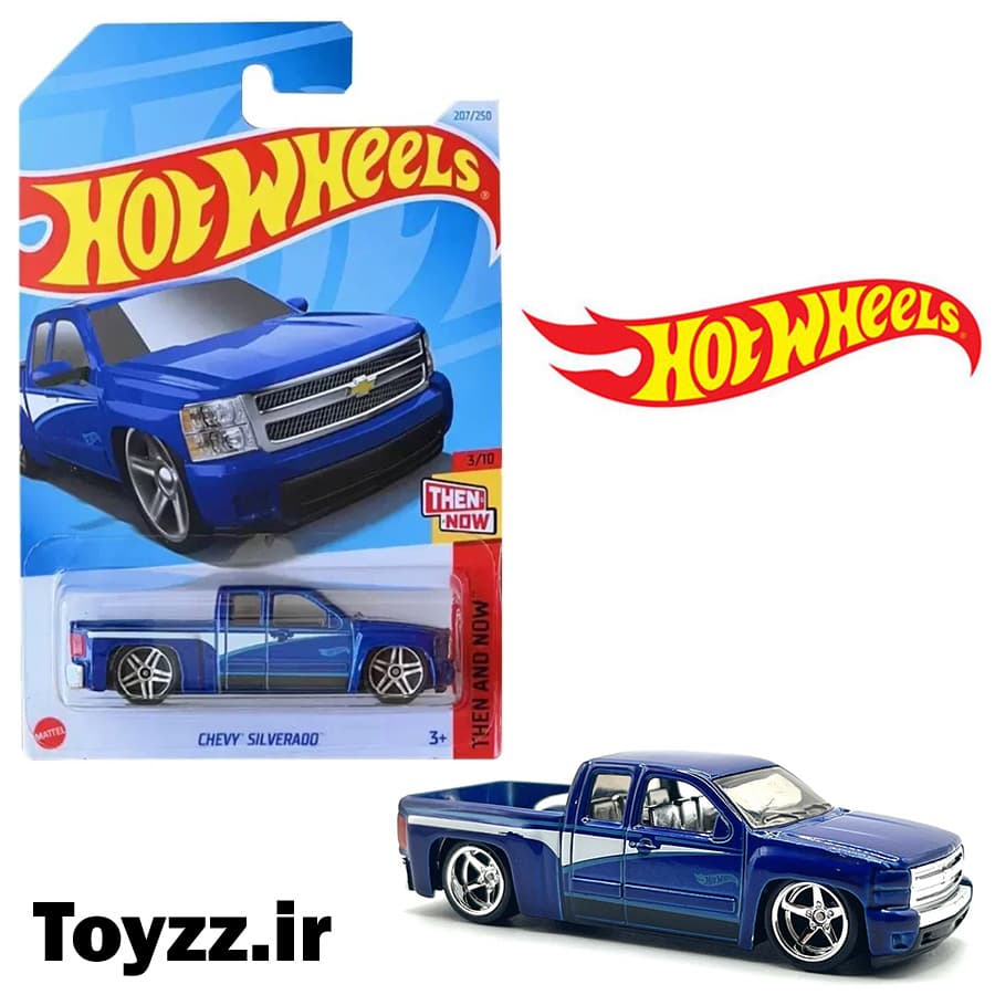 ماکت ماشین هات ویلز مدل CHEVY SILVERADO — تصویر ۲