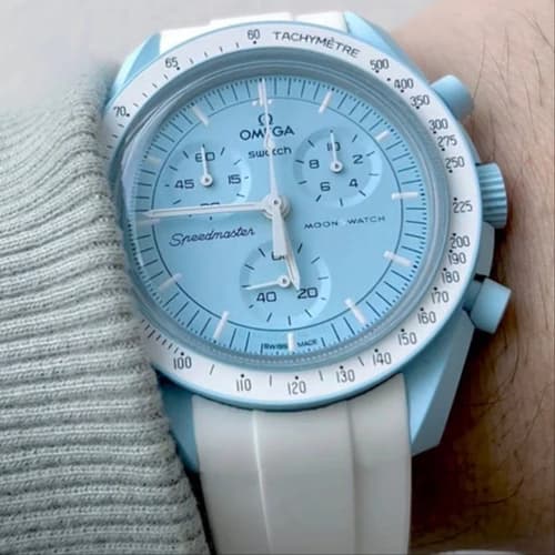 ساعت امگا سواچ سفر به اورانوس Omega Swatch (مستر و اورجینال) — تصویر ۲