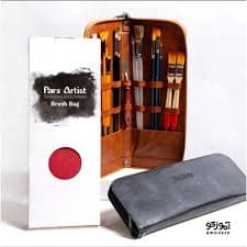 کیف قلمو هنریPARS ARTIST سرمه ای — تصویر ۴