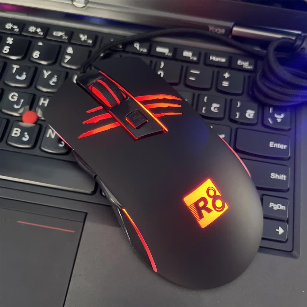 ماوس گیمینگ آر هشت مدل R8-G204 — تصویر ۳
